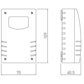 GTV luksomat, svetlobni senzor, 1500W, nastavljiv, IP54
