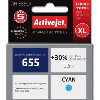 ActiveJet cyan črnilo HP CZ110AE 655