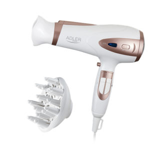 Adler ionski sušilec za lase 2200W AD 2248 bel