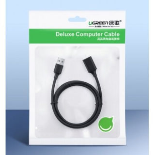 Ugreen USB 3.0 podaljšek (M na Ž) črn 3m – polybag