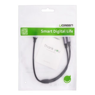 Ugreen USB-C na 3.5 mm avdio 2x 25cm – polybag