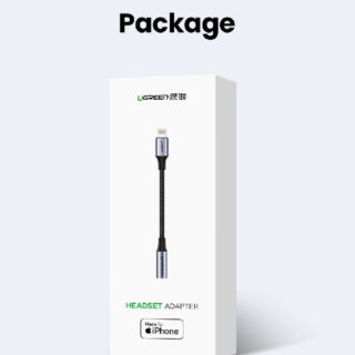 Ugreen adapter Lightning v avdio 3.5mm – box
