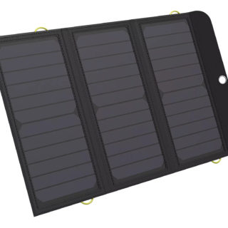 Sandberg solarni panel – polnilnik 21W  2xUSB+USB-C z vgrajeno 10.000 mAh baterijo