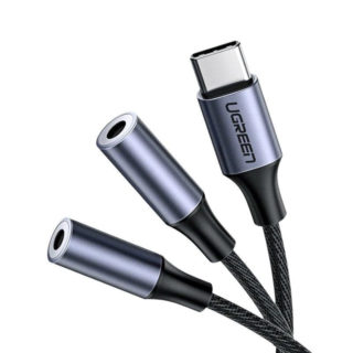 Ugreen USB-C na 3.5 mm avdio 2x 25cm – polybag
