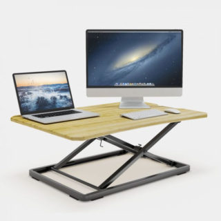VonHaus ultra tanka Sit-Stand mizica iz bambusa