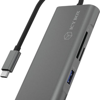 Icybox IB-ADK4026-CPD USB-C priklopna postaja s Power Delivery 100W