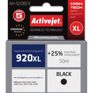 Activejet črno črnilo HP 920XL CD975AE