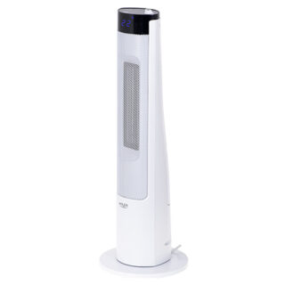 Adler keramični LCD kalorifer 2200W z vlažilcem, stolp, bel AD7730