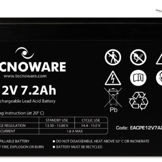 Tecnoware baterija/akumulator 12V 7,2Ah