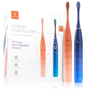 OClean Set Find Duo rdeč in moder