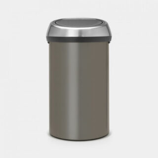 Brabantia koš na dotik platina 402463