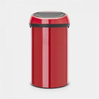 Brabantia koš na dotik rdeč 402487