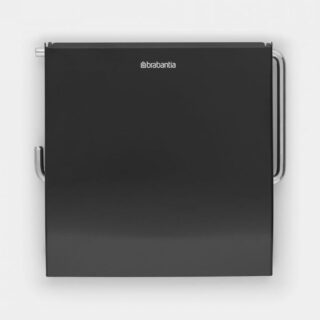 Brabantia držalo za toaletni papir Classic črno