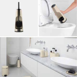 Brabantia WC ščetka in stojalo – bež