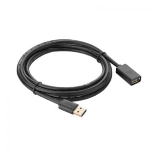 Ugreen USB 3.0 podaljšek (M na Ž) črn 1.5 m – polybag