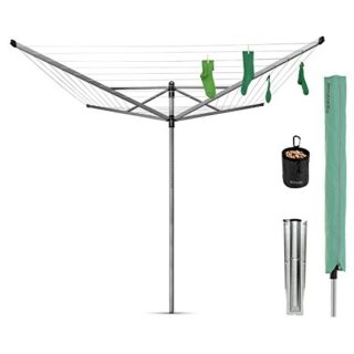 Brabantia zunanji sušilnik Lift-O-Matic za perila 50m sivo