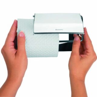 Brabantia držalo za toaletni papir Classic – kovinski