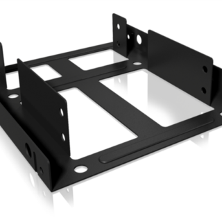 Icybox IB-AC643 adapter za 2×SSD/HDD iz 2,5″ na 3,5″ za vgradnjo v ohišje