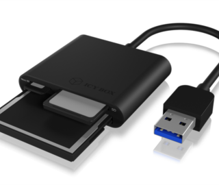 Icybox USB 3.0 zunanji čitalnik kartic