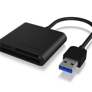 Icybox USB 3.0 zunanji čitalnik kartic
