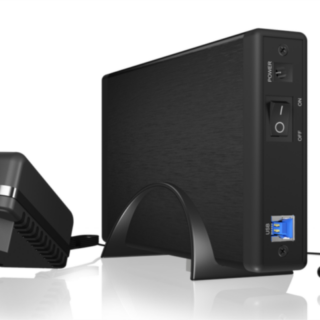Icybox IB-377U3 zunanje ohišje, 3.5″ SATA, USB 3.0, črno