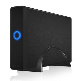 Icybox IB-377U3 zunanje ohišje, 3.5″ SATA, USB 3.0, črno