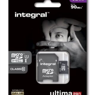 INTEGRAL 32GB MICRO SDHC class10 90MB/s SPOMINSKA KARTICA+ SD ADAPTER