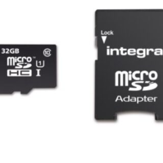 INTEGRAL 32GB MICRO SDHC class10 90MB/s SPOMINSKA KARTICA+ SD ADAPTER
