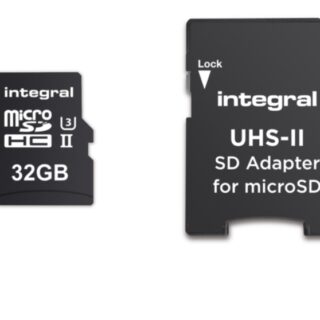 Integral 32GB microSDHC 280-240MB/s UHS-II V90