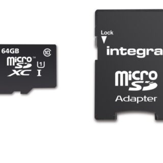 INTEGRAL 64GB SMARTPHONE & TABLET MICRO SDXC class10 UHS-I U1 90MB/s SPOMINSKA KARTICA+ SD ADAPTER
