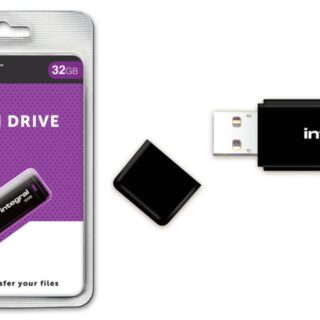 INTEGRAL BLACK 32GB USB2.0 spominski ključek