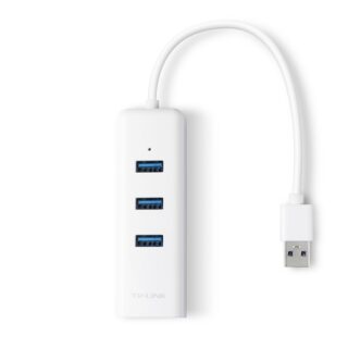 TP-LINK UE330 USB 3.0 3 portni HUB & RJ45 Gigabit Ethernet adapter