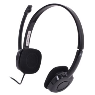 Logitech H151 slušalke stereo z mikrofonom – črne