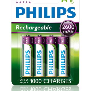 PHILIPS BATERIJA AA – POLNILNA BLISTER 4 KOS (HR06)