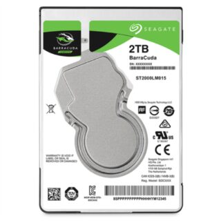 Seagate 2TB 2,5″(6,35cm) 5400 128MB 7mm Barracuda