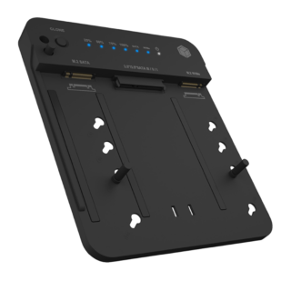Icybox IB-2915MSCL-C31 “clone& dock” postaja za M.2 NVME & SATA 2,5”/3,5” SSD/HDD