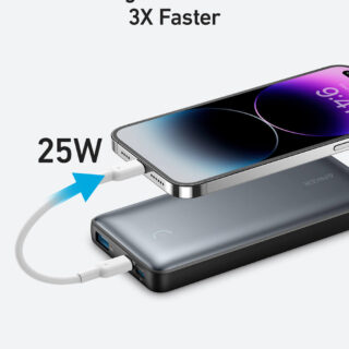 Anker 533 powerbank (PowerCore 25W) 10.000 mAh, črn