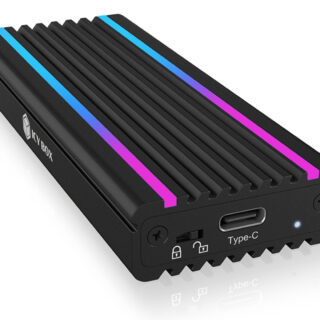 Icybox IB-1824ML-C31 USB-C & USB-A 3.1 ohišje za M.2 NVMe SSD