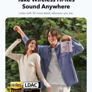 Anker Soundcore prenosni Bluetooth zvočnik Motion X500, pink