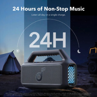 Anker Soundcore BOOM 2 prenosni Bluetooth zvočnik, črn