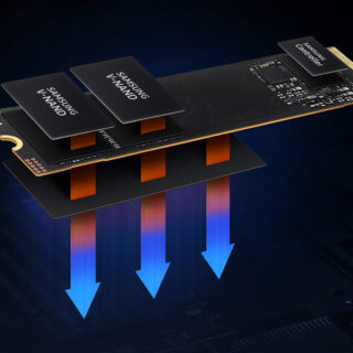 Samsung 1TB 990 EVO M.2 80mm PCI-e 5.0 x2 NVMe, V-NAND