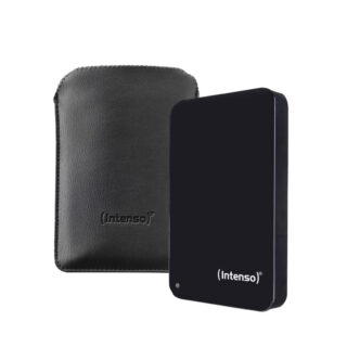 Intenso zunanji disk 4TB 2,5″ Memory Drive USB 3.0 Črn + etui