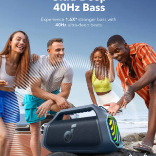 Anker Soundcore BOOM 2 Plus prenosni Bluetooth zvočnik, moder