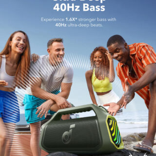 Anker Soundcore BOOM 2 Plus prenosni Bluetooth zvočnik, zelen