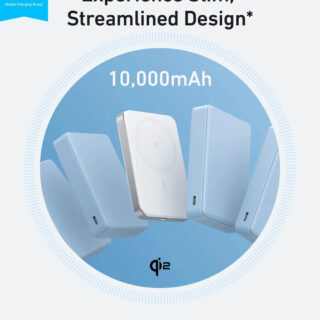 Anker MagGo 10K Slim brezžični powerbank, bel