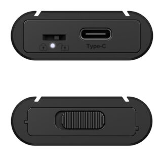 Icybox IB-1807MT-C31 ohišje za 1x M.2 NVMe SSD z vmesnikom USB 3.2 Gen 2 Type-C in zaščito pred pisanjem