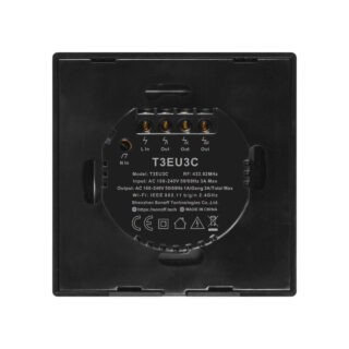 SONOFF pametno stensko stikalo Wi-Fi T3EU3C-TX