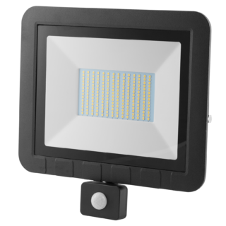 ASALITE LED reflektor 100W 4500K, 8000Lm + senzor