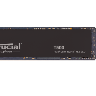 Crucial T500 500GB PCIe Gen4 NVMe M.2 SSD