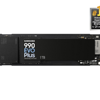 Samsung 1TB 990 EVO Plus M.2 80mm PCI-e 5.0 x2 NVMe, V-NAND